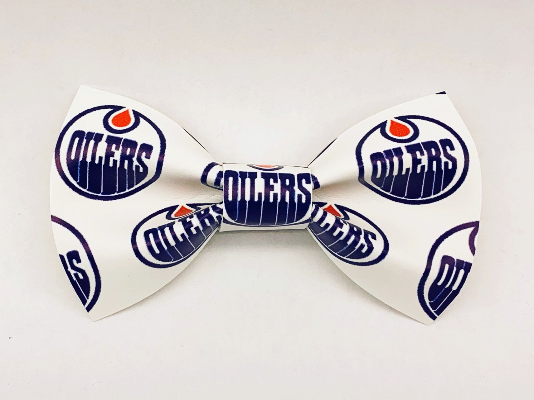 Edmonton Oilers Hair Bow Pair