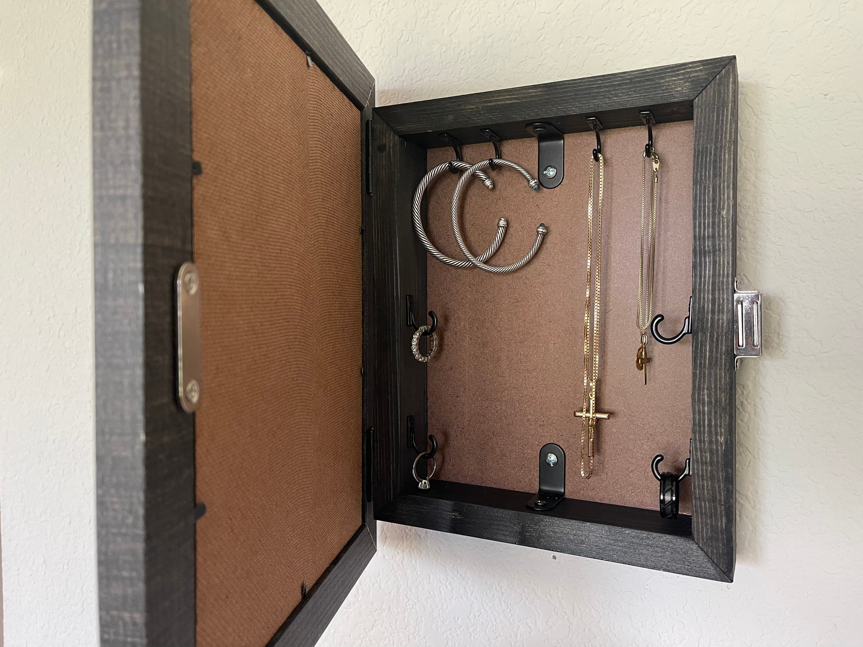 Hidden Jewelry Storage Picture Frame Safe Jewelry Etsy