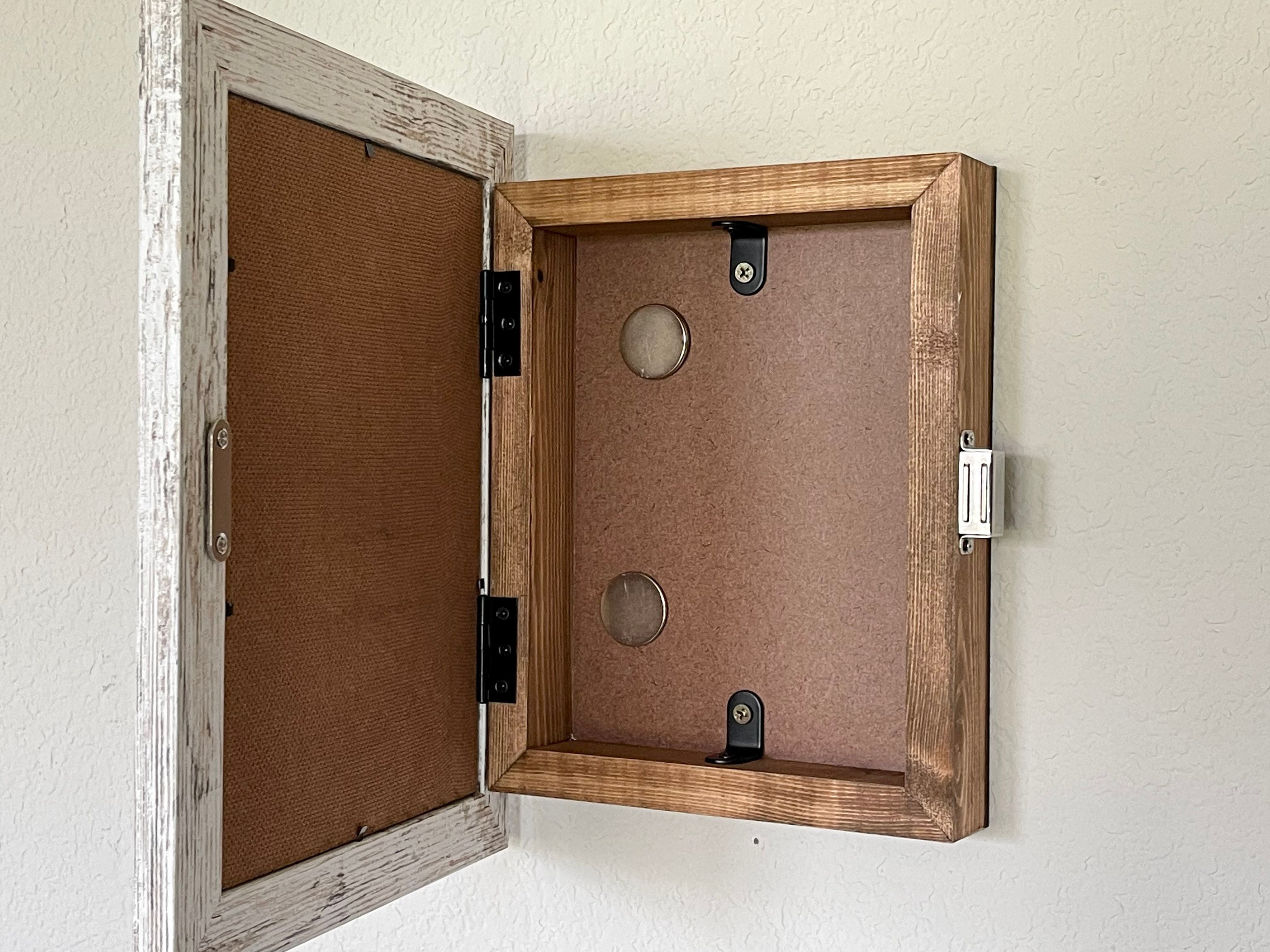 Hidden Gun Storage Picture Frame Safe Gun Concealment Etsy