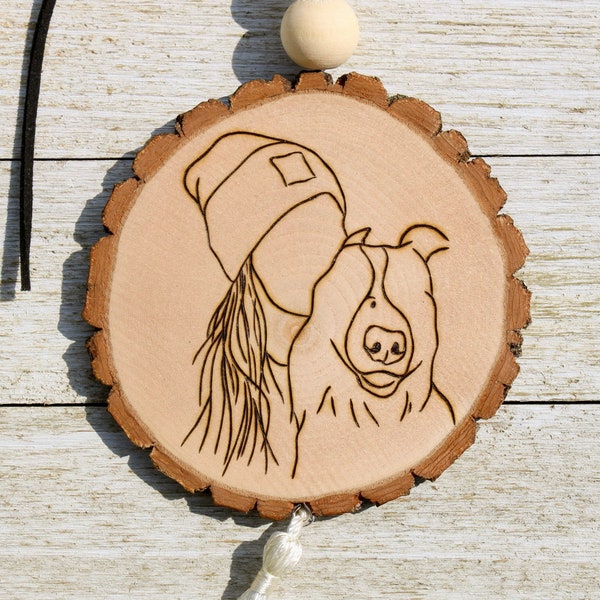 Custom Rear View Mirror Ornament Make Your Own Rear View Mirror Ornament