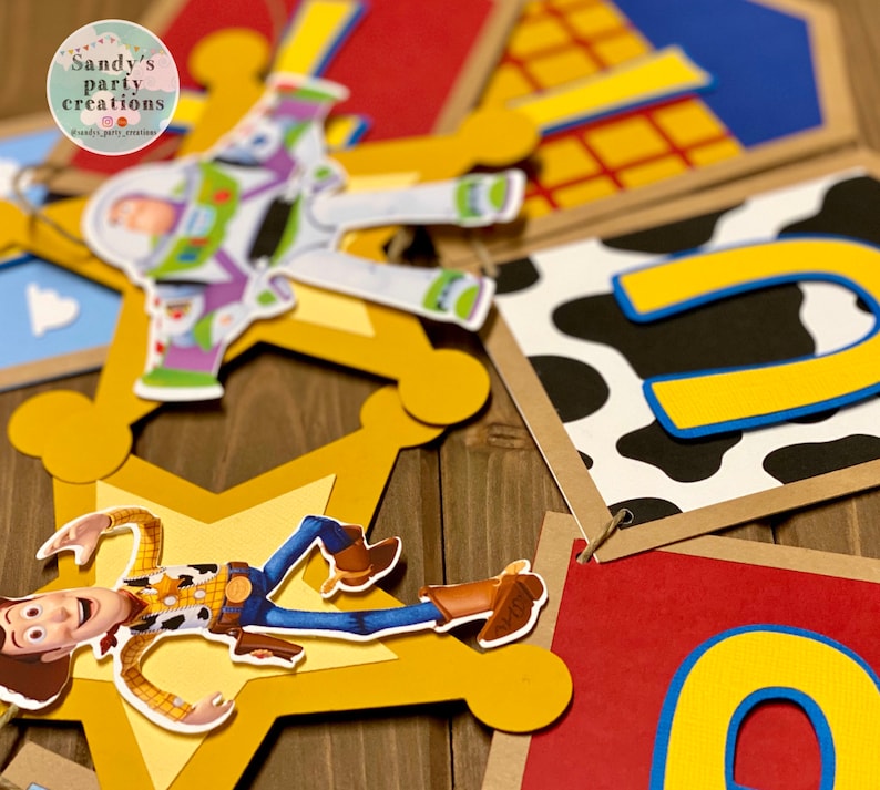 Toy Story Birthday Toy Story Custom Banner Toy Story Party Etsy