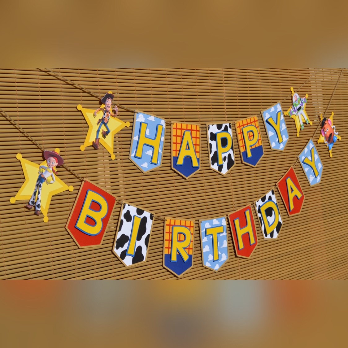 Banner de cumplea??os de Toy Story Banner de Toy Story banner Etsy M??xico