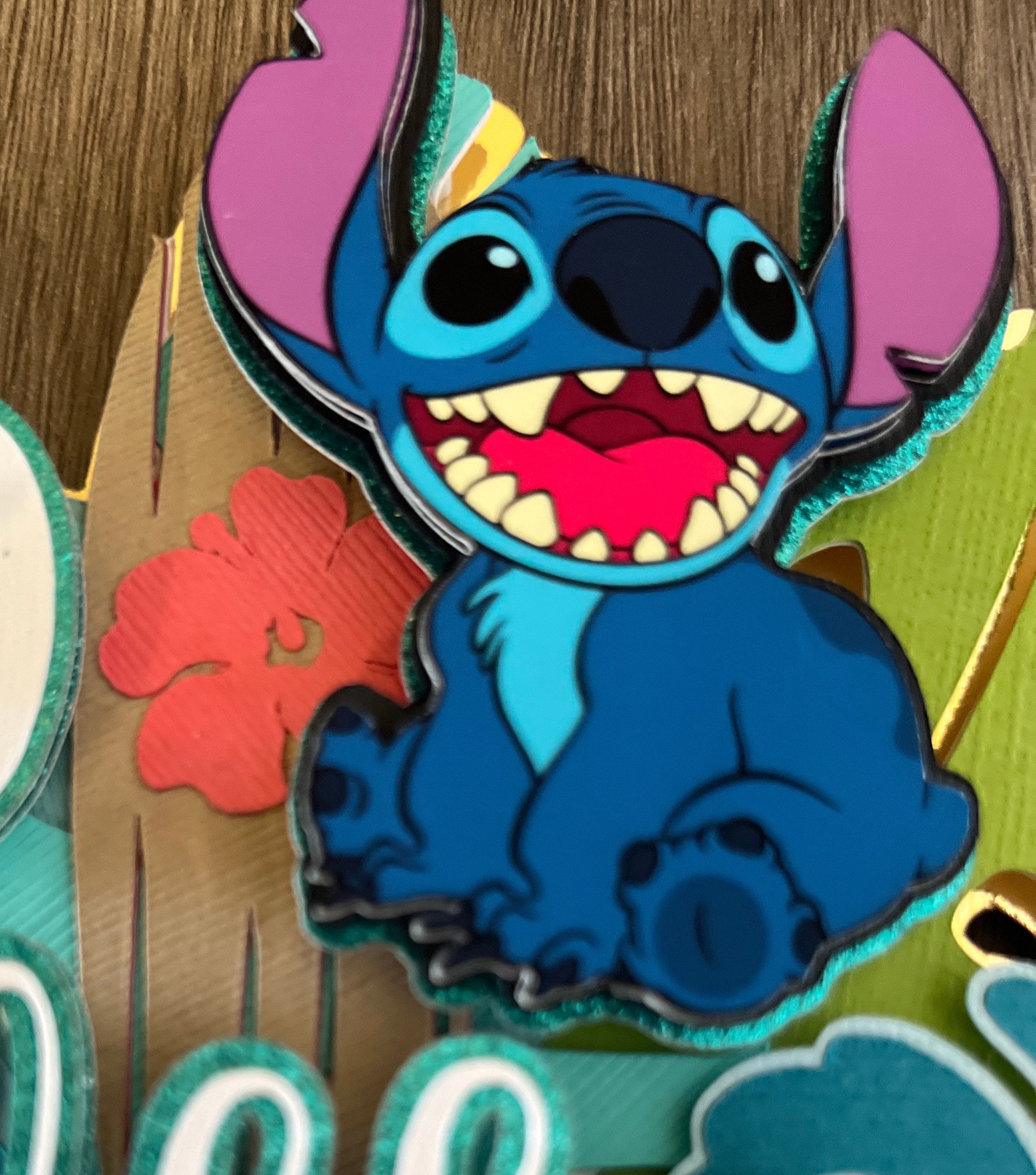 STITCH Cake Topper,printable Cake Topper Stitch, Lilo and Stitch