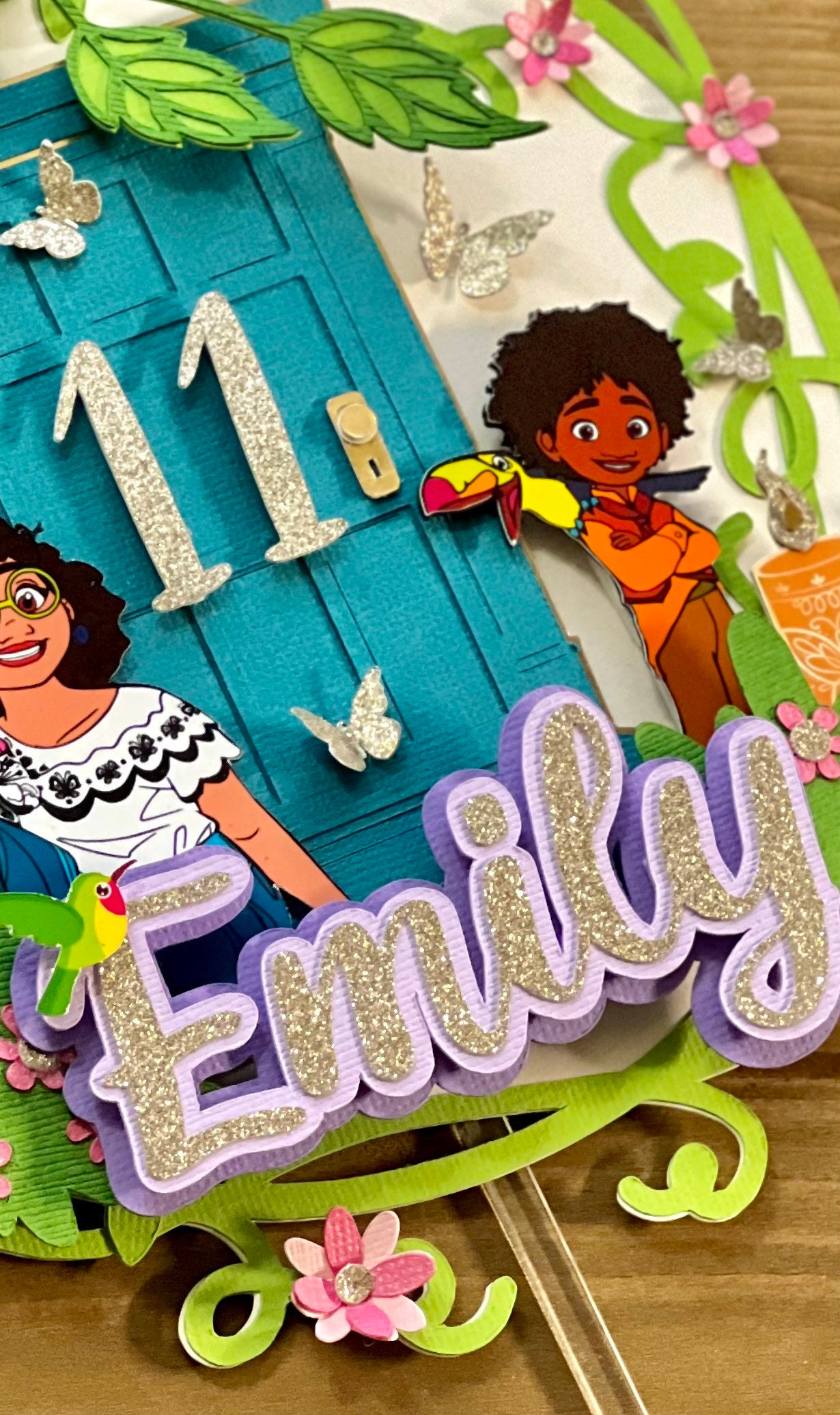 Encanto Cake Topper Encanto Personalized Cake Topper Encanto Etsy