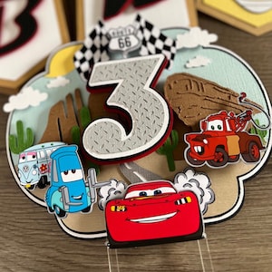 Cars Cake topper