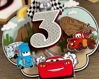 Cars Cake topper
