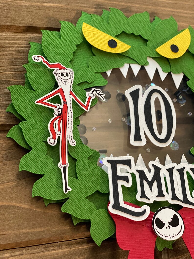 Nightmare Before Christmas Cake Topper Nightmare Before Etsy