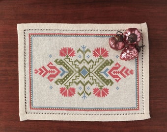 BALKAN QUARTET by Avlea Folk Embroidery Counted Cross Stitch Kit