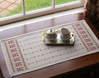 Latvian Berries cross stitch kit for table runner by Avlea Folk Embroidery