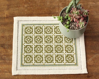 Cross Stitch Kit Roman Mosaic by Avlea Folk Embroidery great for beginner