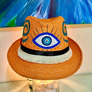 Sombrero Pintado a mano