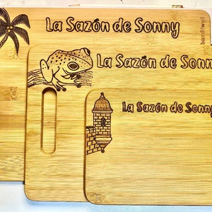 Tablas de cortar personalizadas