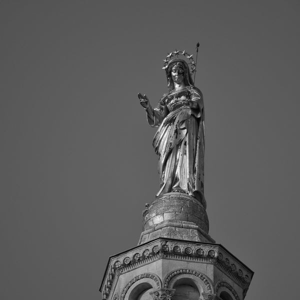 Mary of Avignon | Cathedral Virgin Statue | Medieval France Provence | Restaurant Décor | Hotel Décor | Travel Photography