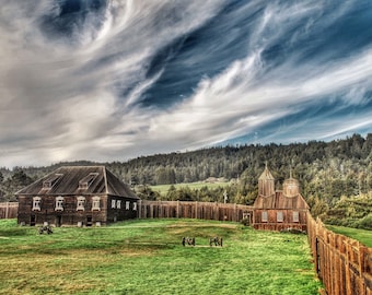 Fort Ross | Historic State Park California | Sonoma County North Coast | Restaurant Décor | Hotel Décor | Travel Photogtaphy