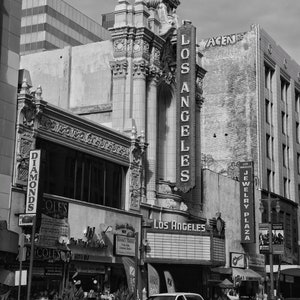 Jewelry District | Downtown Los Angeles California | City Street Urban Photography | Black & White | Fine Art Photography