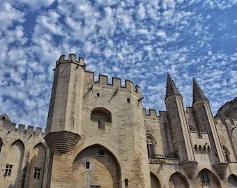 Palais des Papes | Palais des Papes Avignon Sud de la France | Décoration d'hôtel d'architecture gothique médiévale | Décoration de restaurant | Photographie de voyage