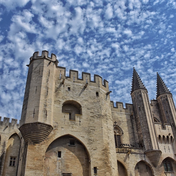Palais des Papes | Popes Palace Avignon Southern France | Medieval Gothic Architecture Hotel Décor | Restaurant Décor | Travel Photography