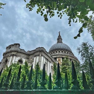 Saint Paul&#39;s Gate | City of London | England Cathedral Church | Hotel Restaurant Décor | UK Fine Art Photography