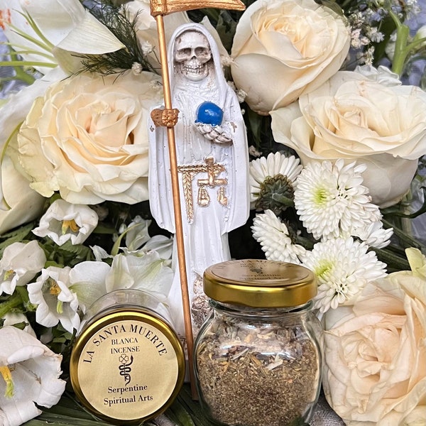 Santa Muerte Blanca Incense + Hand Blended + Sahumerio