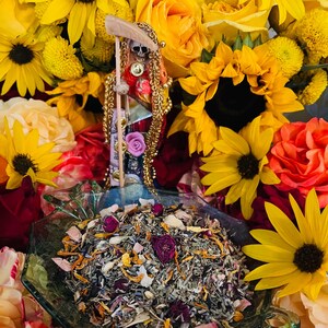 Santa Muerte Siete Colores Herbs + Candle Dressing + Blessed
