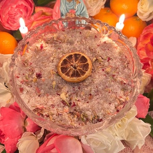 Metres Ezili Bath Soak + 24K Gold + Love + Luxury + Fame + Beauty + Ezili Freda + Metresili + Blessed