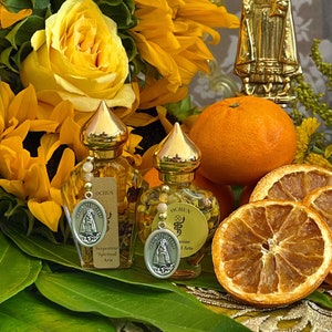 Ochun Oil + Oshun + Virgen de la Caridad del Cobre + Love + Wealth