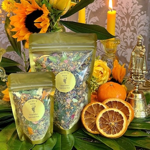 Oshun Herbal Bath + African Spirit of Love & Prosperity + Orisha + Santeria + Ifa