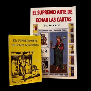 RARE El Supremo Arte de Echar las Cartas + Tarot Egipcio + Nuevo Libro y Cartas + De México + Libro y Cartas + Cartas de Adivinación + Bendito