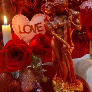 Male & Female Lovers Candle Adam and Eve Passion Binding Marriage Friendship Valentines Day image 6