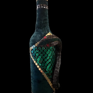Damballah Boutey + Product of Haiti + Spiritual Art + One of a Kind + Bottle