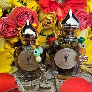 Van Van Oil + Luck + Money + Love + 24K Gold + Multi-Purpose Oil + Traditional New Orleans Conjure + Mercury Retrograde