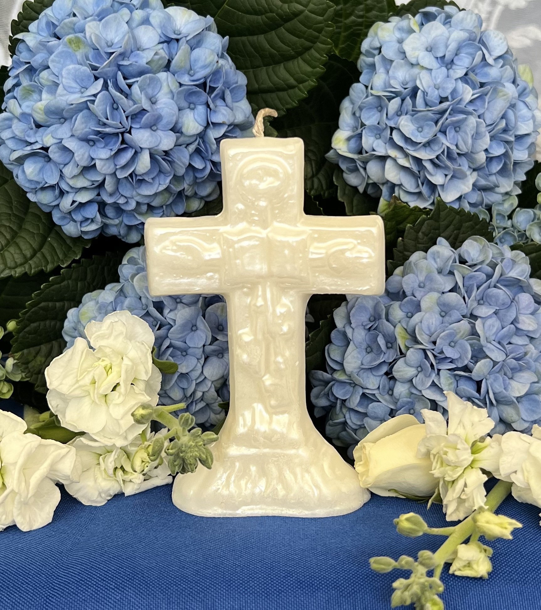 Crucifix Candle + Cross + Hoodoo + Conjure + Divine Assistance - Etsy