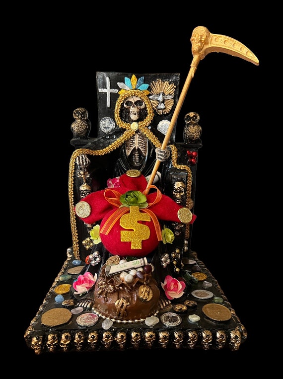 ギャングの神様 ビンテージサンタムエルテ像 ギャングの神様