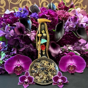 Santa Muerte Negra Herbs + Protection + Reverse Attacks + Hex + Remove Obstacles + Break Curses + Overcome Enemy + Destroy Evil + Necromancy