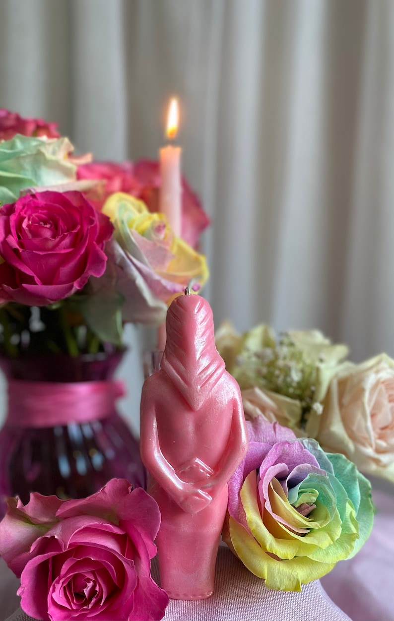 Pregnant Female Candle Fertility Etsy