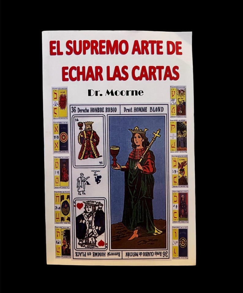 RARE El Supremo Arte De Echar Las Cartas + Tarot Egipcio + New Book ...
