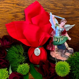 Custom Fiery Wall of Protection Mojo + Archangel Michael + Gris Gris + Fetish + Juju + Amulet