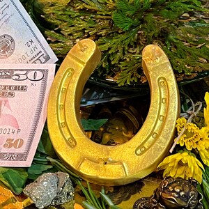 Lucky Horseshoe Candle + Gambling