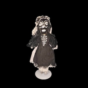Handgefertigte New Orleans Voodoo Puppe + doppelseitig + Vorfahren + JuJu + gereinigt und gesegnet + Poppet + Verkauft für mehr in Galerien!
