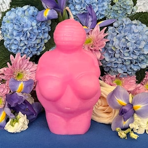 Venus of Willendorf Candle + Witch + Wicca + Goddess