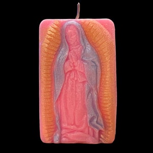 Virgen de Guadalupe Candle + La India + Tonantzin + Guadalupana