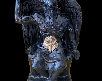 Statue de Baphomet + Fabriqué au Mexique + Chevaliers du Temple + Ordo Templi Orientis