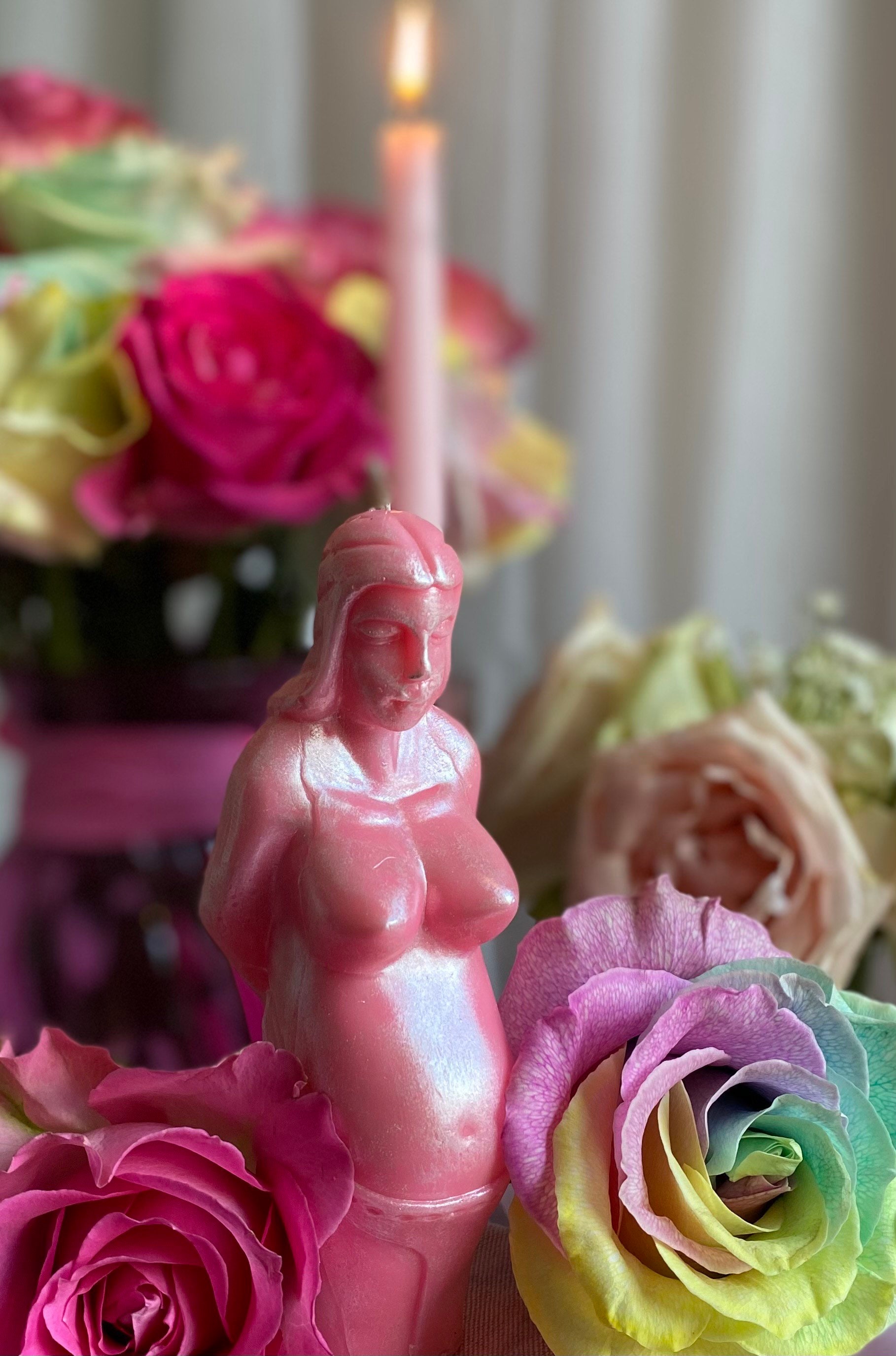 Pregnant Female Candle Fertility Etsy