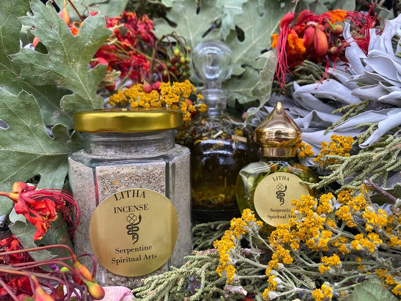 Litha Incense & Oil Set summer Solstice Etsy UK