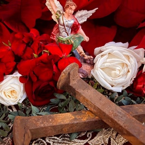 Railroad Spike + Blessed by Archangel Michael + Fiery Wall of Protection + Saint Michael