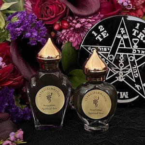 Tetragrammaton Oil + Aleister Crowley Recipe + Ritually Charged + Ceremonial Magick + Sorcery + Necromancy + Pentagram of Solomon