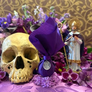 Custom Saint Cyprian Amulet + Amuleto + Necromancy + Witchcraft + Sorcery + Occult + Road Opening + Protection + Mastery + Domination + Heal