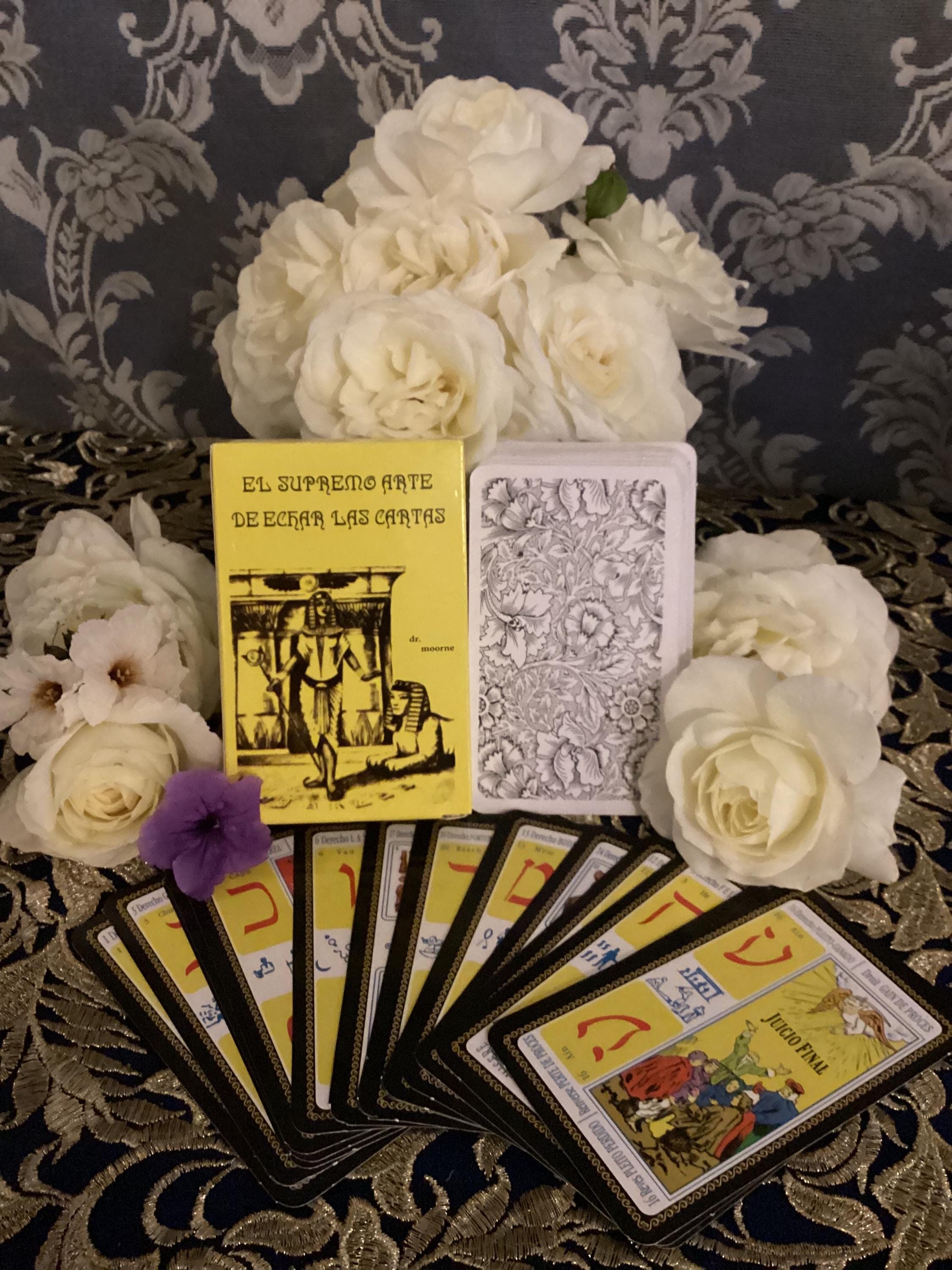 RARE El Supremo Arte De Echar Las Cartas + Tarot Egipcio + New Book ...