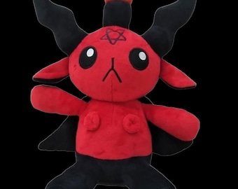 Poupée en peluche Baphomet + Templiers + Ordo Templi Orientis