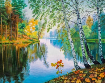 Autumn , oil, canvas